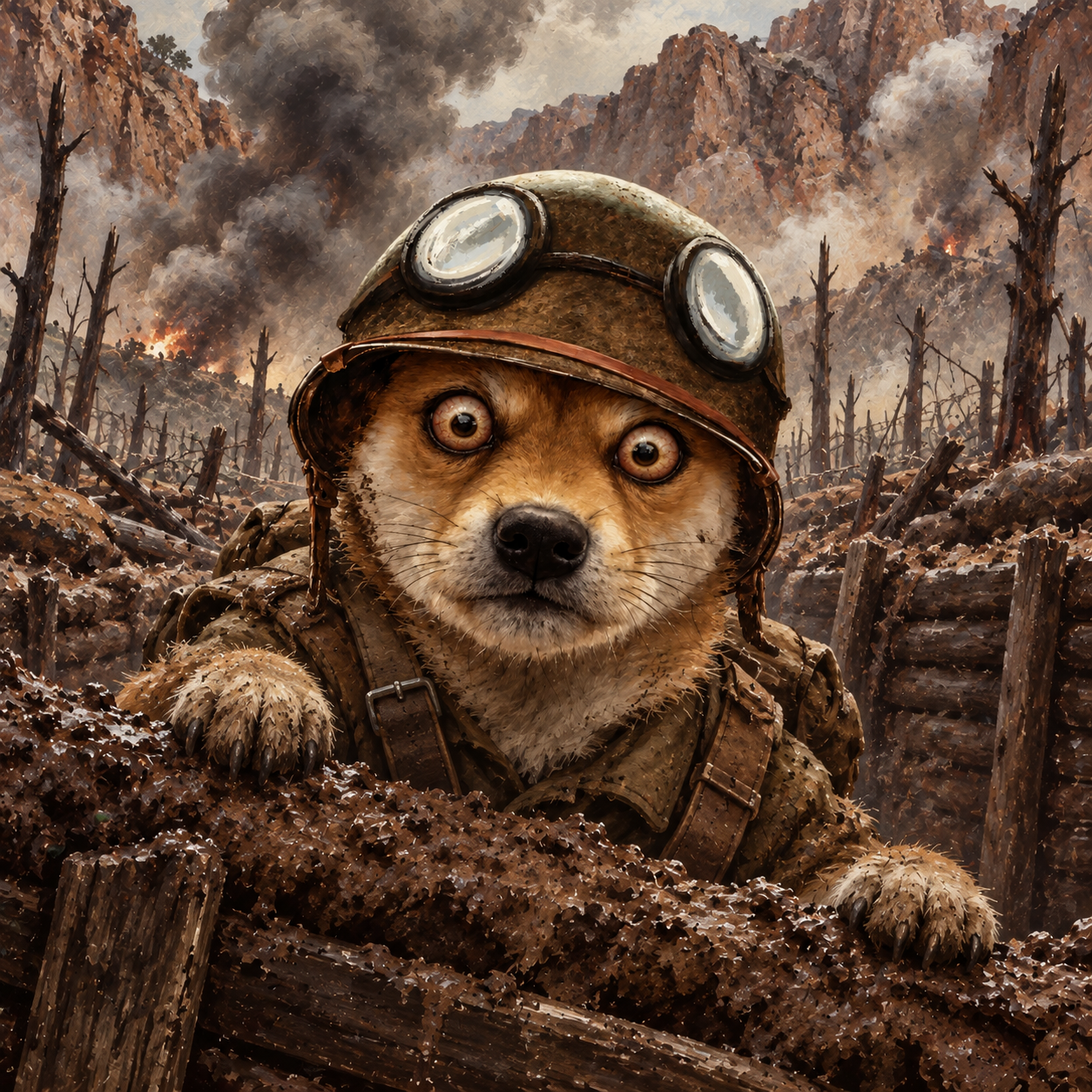 trencherwifhat in the trench